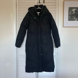 Abercrombie Ultra Long Insulated Puffer Coat size S